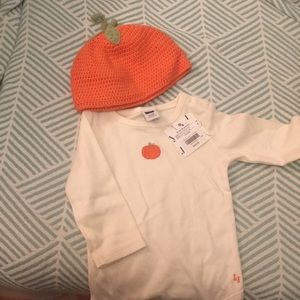 Janie and jack onesie and hat